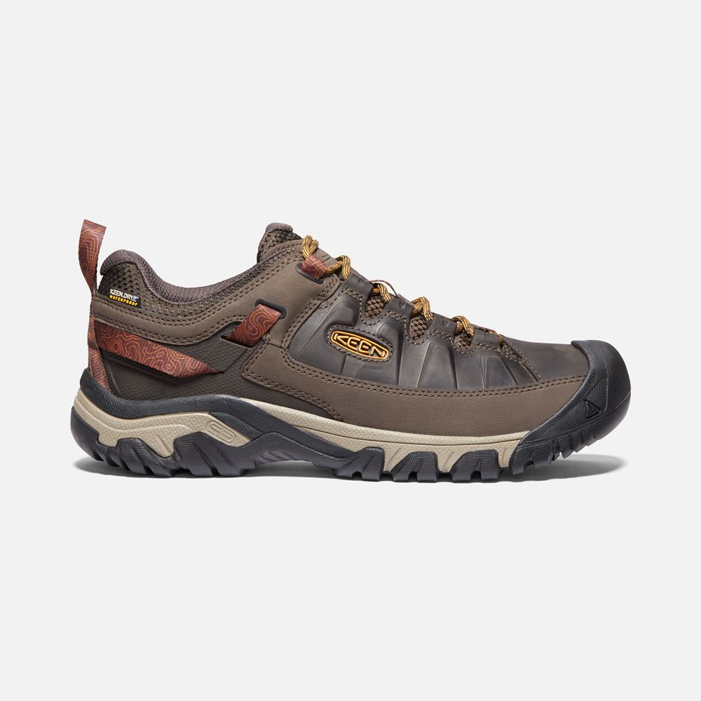 Keen Wandelschoenen Heren Bruin/Oranje - Targhee Iii Waterproof - 85041-JMDH